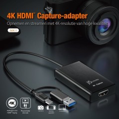 j5create JVA11 Video Capture Adapter - High-Quality Recording, Seamless Streaming & Easy Connectivity!